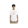 Li Ning Sports Quick-Dry Round Neck Short Sleeve T-Shirt Unisex Tops Standard-White AHSV057-2