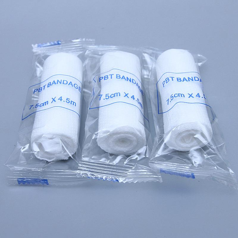 1pc Elastic Bandage First Aid Kit Gauze Roll Wound Dressing Medical Nursing Emergency Care Bandages