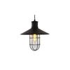 EDM Vintage Pendel Lysekrone Aluminium Svart 60W E27
