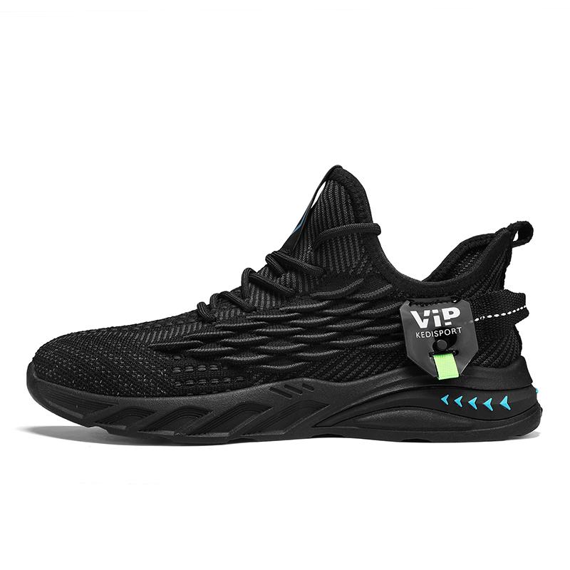 Soft Sole Thin Mesh Breathable Coconut Sports Shoes by Flying Weaving Summer Thick Bottom Men's Running Casual Shoes
