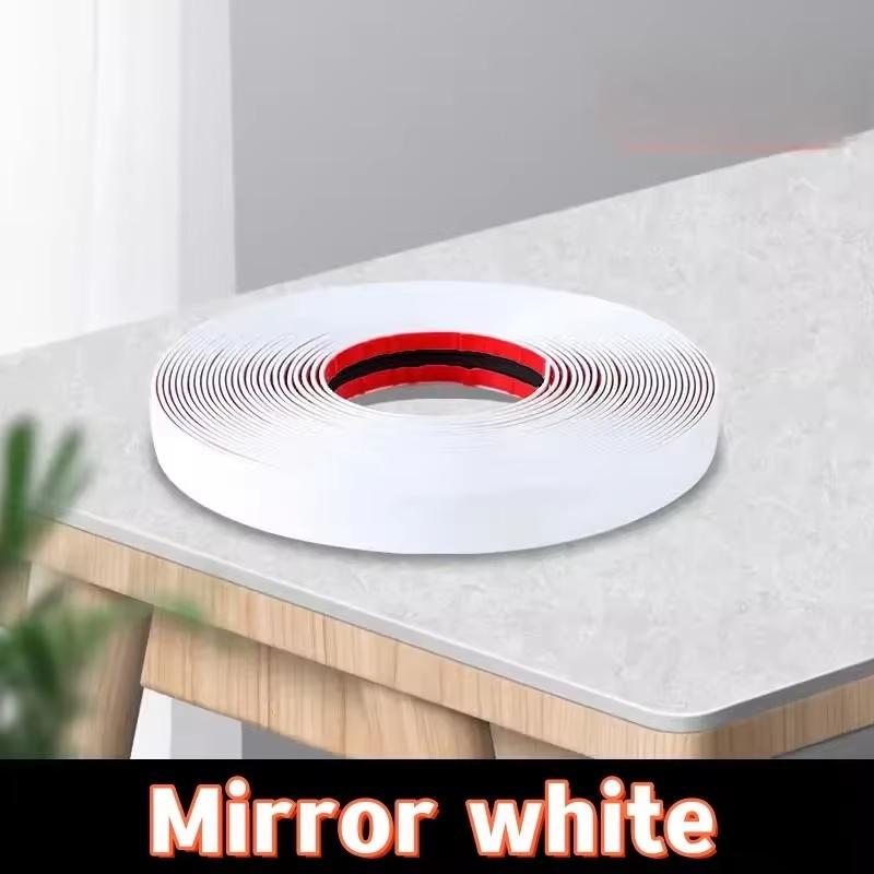 

1PC 118.11inch Wall Corner Self-adhesive Decorative Strip, Beautiful Seam Strip, Ceramic Tile Right Angle Protective Strip белый