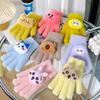 Kinderhandschuhe Winter Mädchen warm Fleece Cartoon Kinder Jungen Winter Frostschutz Fünffingerhandschuhe YA