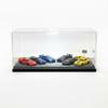 1:64 Car Display Case Miniature Scene Model Transparent Acrylic Box for Desk,