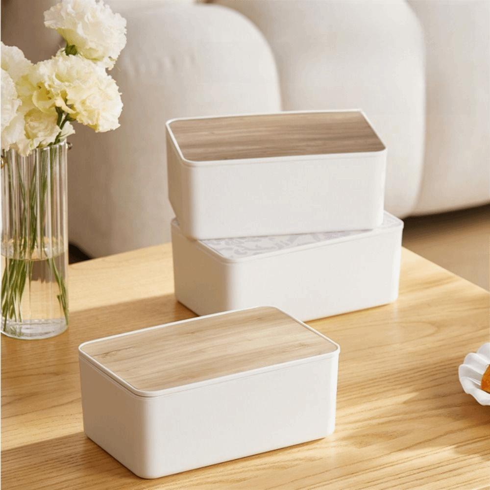 Pull-out Sealed Wet Tissue Case With Lid Wet Wipes Container Wet Wipes Storage Box  Bedroom