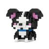 Haustier Katzen Hund Baustein Cartoon Niedliche Puppe Puzzle Montage Kinderspielzeug DIY Tischdekoration Jungen Mädchen Geburtstagsgeschenk Bausteine