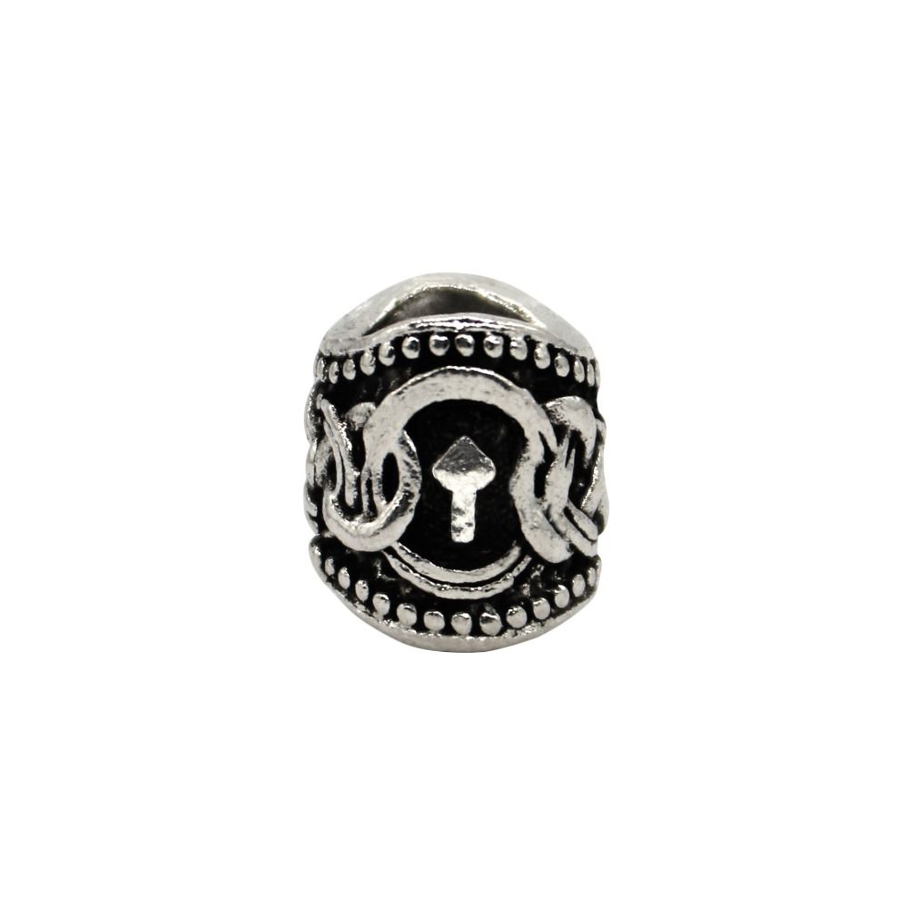 24pcs/set Charms Hair Braid Beard DIY Dreadlock Beads Viking Runes Beads  Fit Beards or Hair
