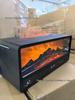 Remote-Controlled Retro Fireplace Aroma Diffuser with Seven-Color Flame and Humidifier