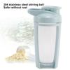 500ml Sport Shaker Bottle with Whisk Ball Lid Flip Cover Precise Scale Leak-proof