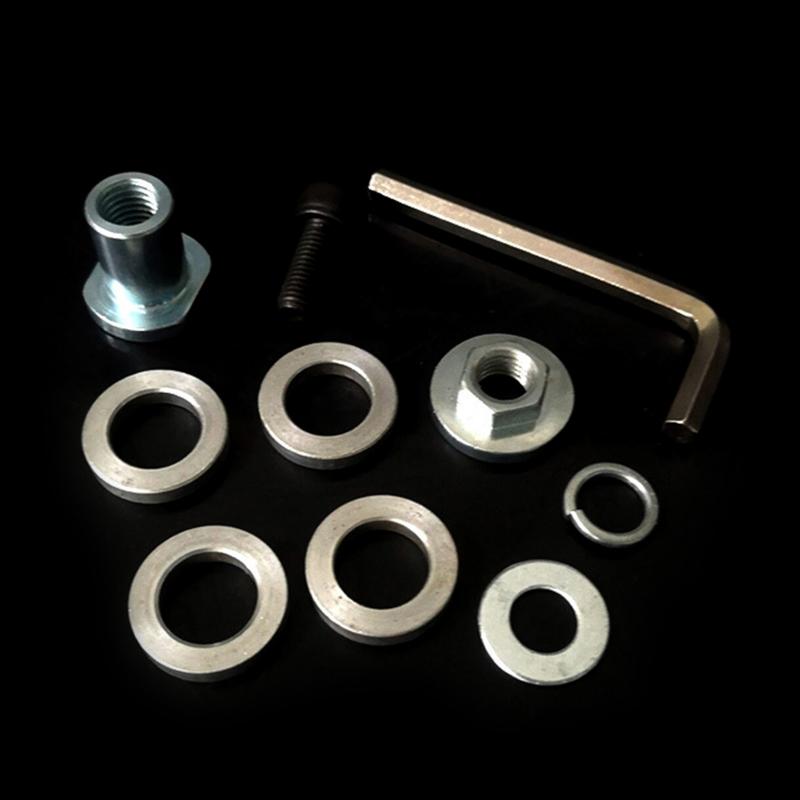 Quick Change M10/M14 Adapter Angle Grinder to Grooving Machine Adapter Slotting Machine Conversion for Head for 100/150