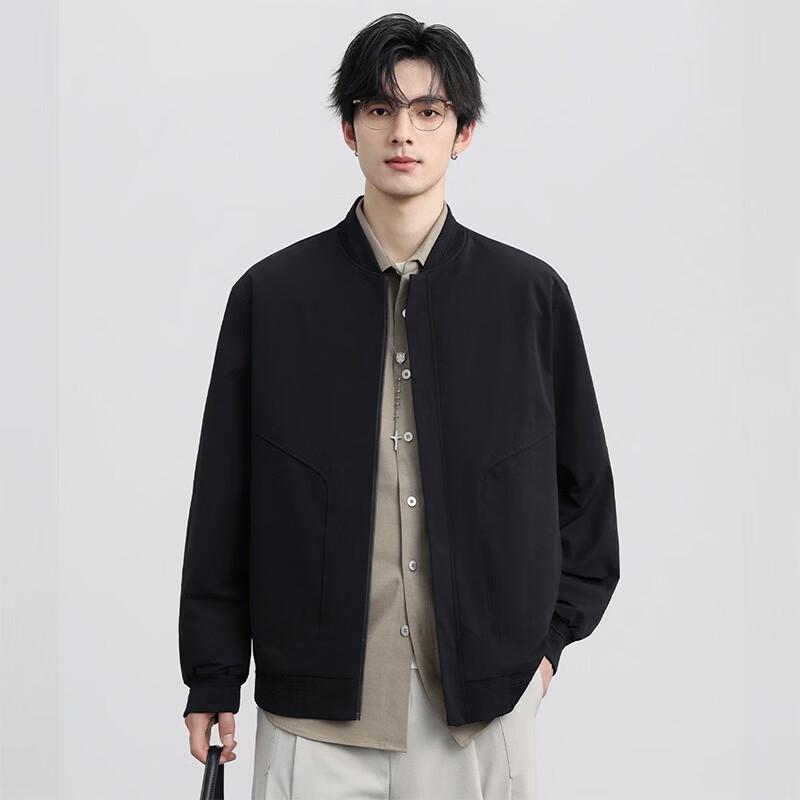 Fengmao Men s Lightweight Baseball Collar Jacket FMQS2830 180/XL