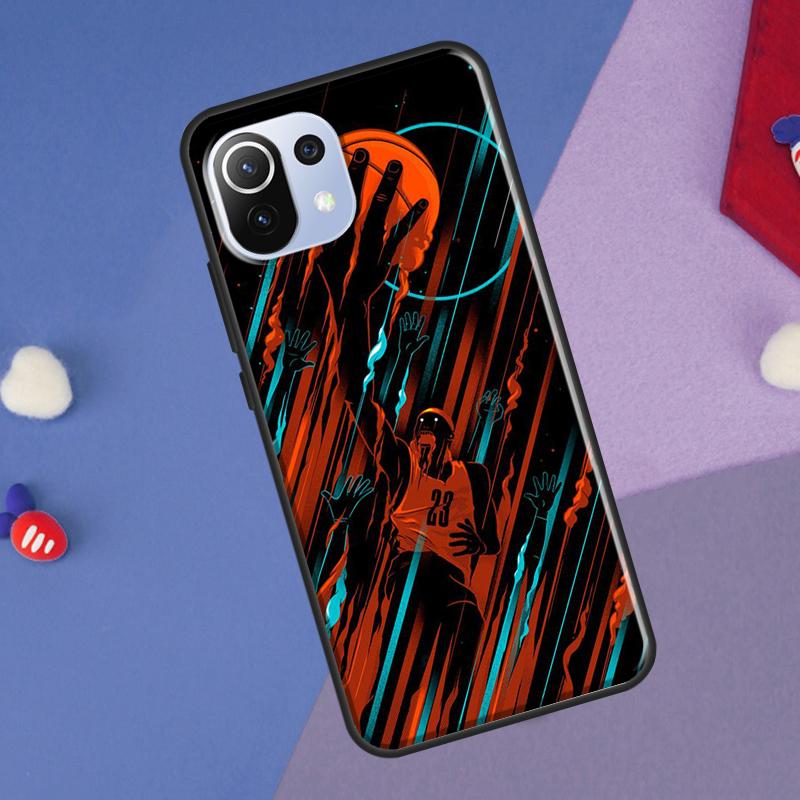 

Basketball Sports Cover For Xiaomi 14 13 Ultra 11T 12T 13T 14T Pro POCO X7 Pro X3 X5 F3 F5 F6 M6 X6 Pro Case POCO F6