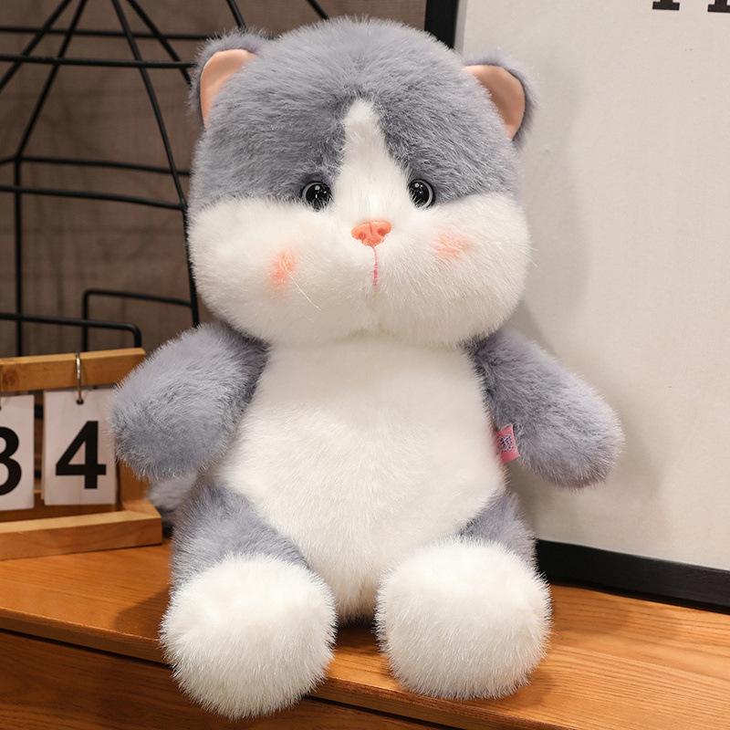 Cute Peach Cat Ugly Cute Kitten Grab Machine Doll Doll Plush Toys Children's Birthday Gift