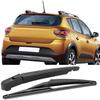Jeu de balais d\'essuie-glace arrière de voiture 287815304R Remplacement noir pour DACIA SANDERO 2005-2015