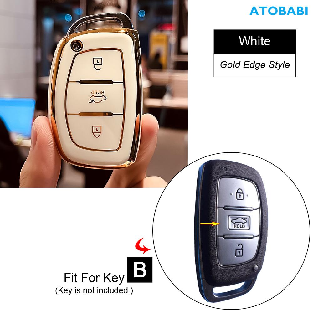 Tpu Car Key Cover Skin For Hyundai Tucson Elantra Creta Sonata Ioniq Creata Ix35 I20 Remote Fob Shell Case Auto Accessories