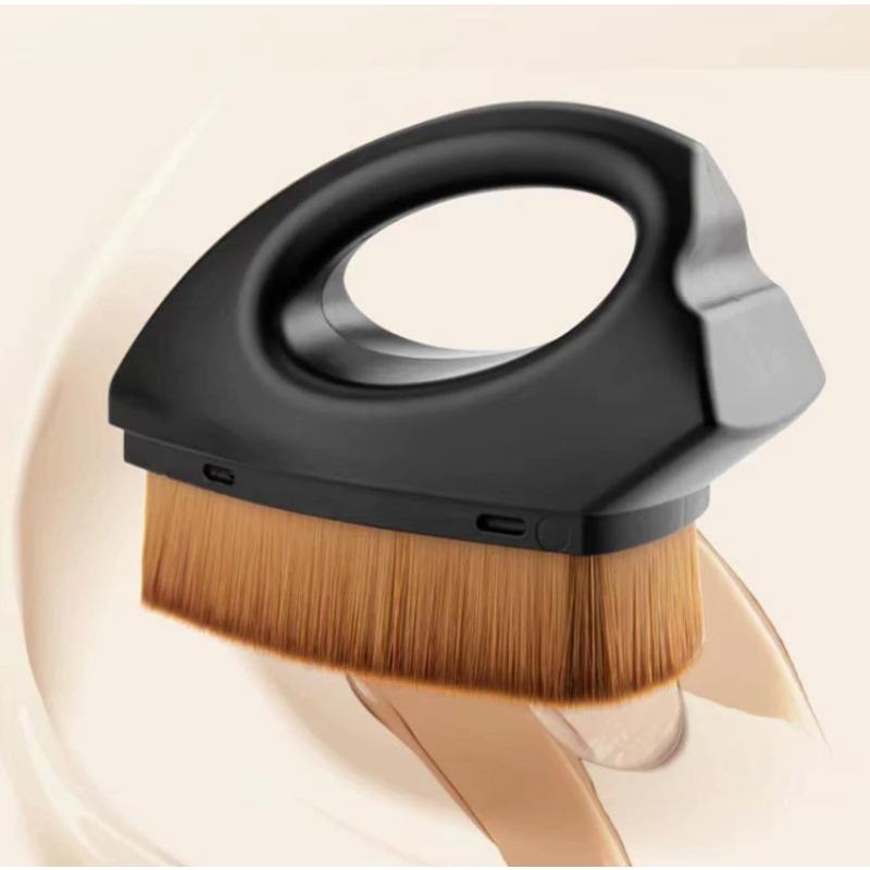 Small Iron Makeup Brush, Single Large Brush, Portable, Powder-free Magic Foundation, Decorative Brush, Car Dust Removal Brush