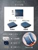 Bifold Tochigi Mini Easy To Large Genuine Leather Men's Wallet, Leather, Ultra-Slim, Wallet, Compact, Thin, Carry, Capacity, (Tochigi-bue)