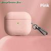 Genuine Leather For AirPods Pro 3 Case AirPods Pro 2 Airpods 4 Airpods 3 cover Lychee Pattern Cowhide With Buckle