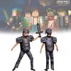 Halloween Minecraft Diamond Armor Series Cosplay Character Performance Costumes