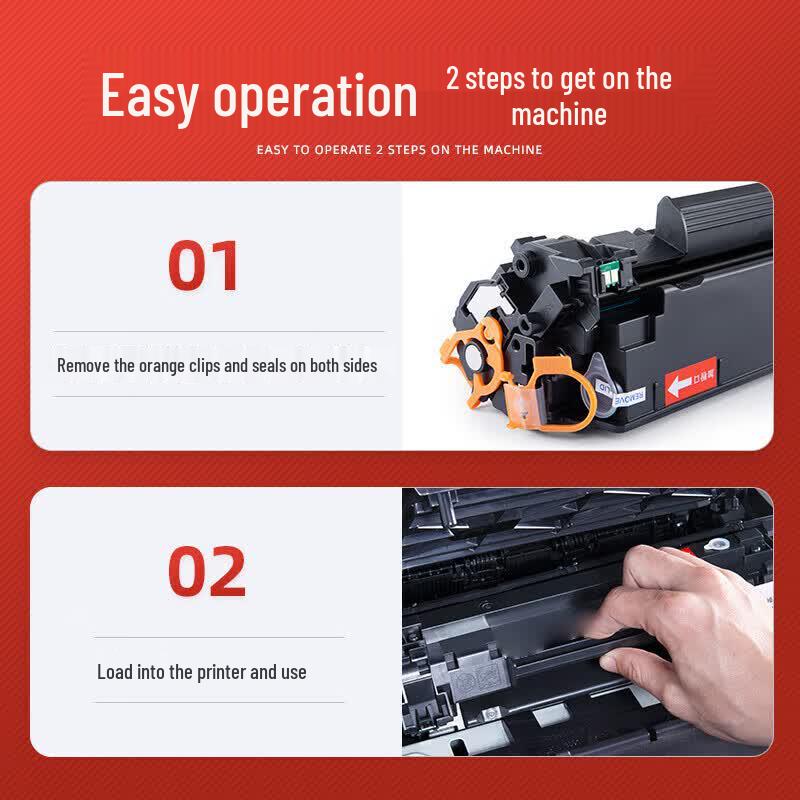 Xinbaisen XH-CC388A Compatible Black Toner Cartridge for HP LaserJet P1007/P1008 Series