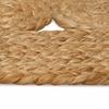 Area Rug Natural Ø 120 cm Jute