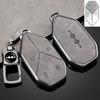 For BYD Formula Leopard 5 8 Titanium 3 7 Electric Car Key Fob Cover Key Case with Keychain Key Premium Leather Protective Shell