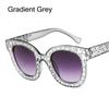 Retro Crystal Rhinestone Frame Female Shades Oversized Sunglasses Women Sunglasses Square Sunglasses