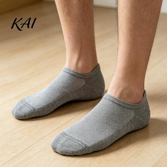 Athletic Socks for Men No Show Men, Low Cut Ankle Socks, Invisible Sports Non Slip Fitness Breathable Moisture Wicking Running And Footwear