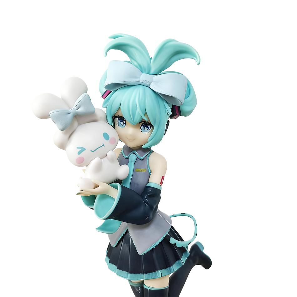 Cute Girl Hatsune Miku Anime Character Fashionable Suitable for Desktop Decoration Ornaments Doll Christmas Gift PVC Collectible