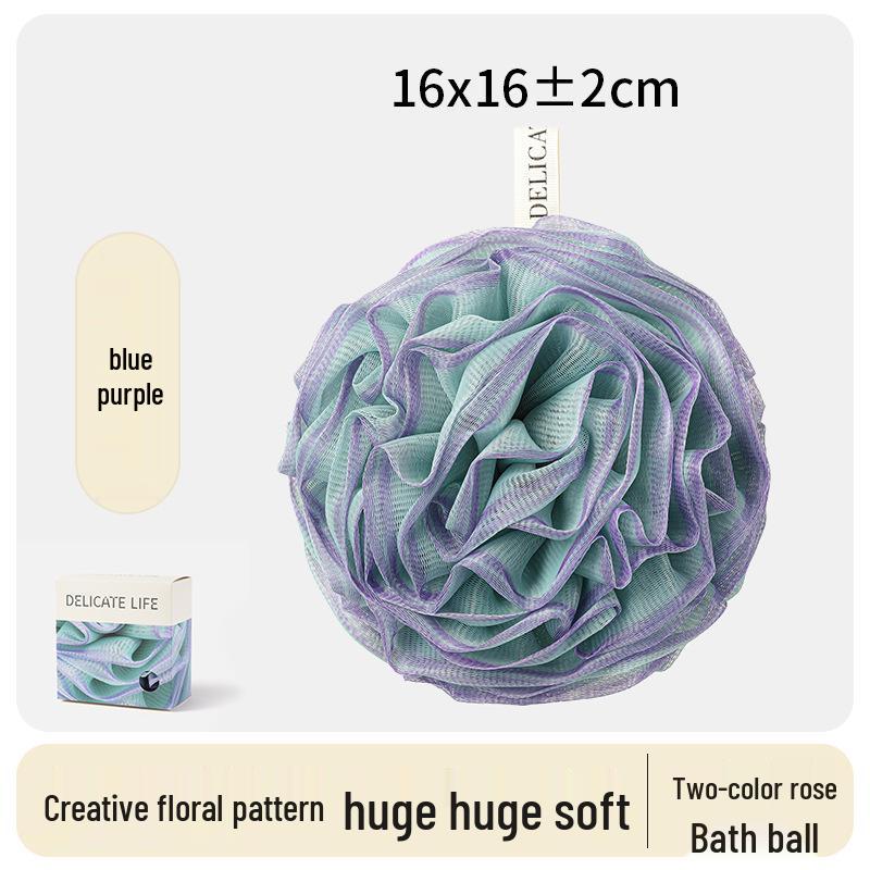 Luxurious Rose Bath Bomb for Women - Dense Foam, Non-Dispersing, with Large Bath Towel.