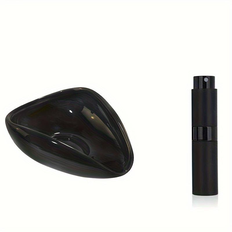Modern minimalist ceramic coffee bean display tray, coffee accessories, providing fashionable small tools for coffee enthusiasts