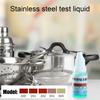12ml Stainless Steel Test Reagent Analysis Rapid Liquid Tableware Testing Agent For Laboratory Home Cookware Cutlery Industrial