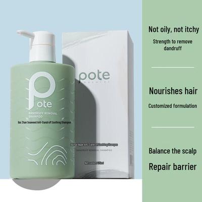 Pote Seaweed Anti-Dandruff Sea Salt Wash & Bath Set