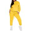 Fashionable Women's Casual Sweatshirt Hooded Sports Suit