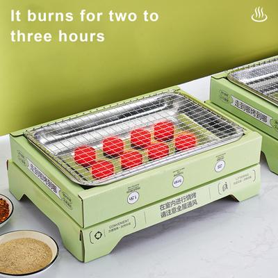 Disposable Barbecue Grill Charcoal Grill High Stability Non-Slip Even Heat Conduction Simple Installation Portable Grill
