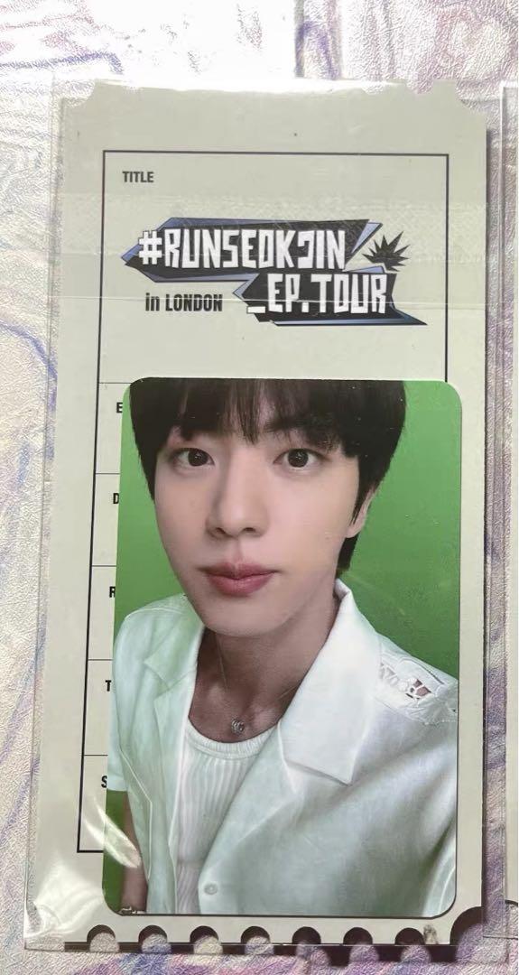 

[USED] BTS JIN Kim Seokjin London Trading Card Day 1