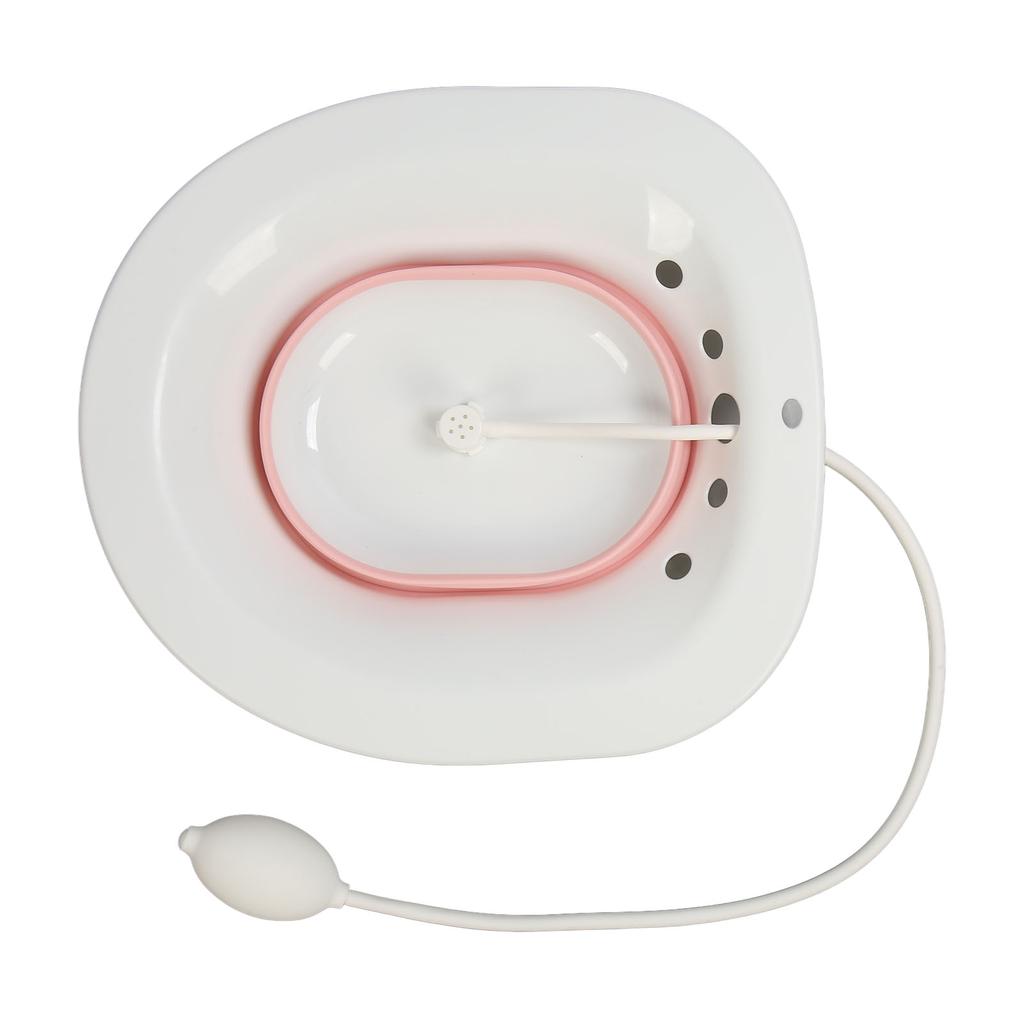 Sitz Bath Folding Multifunctional PP Silicone Toilet Seat Sitz Bath for Hemorrhoid Postpartum Care