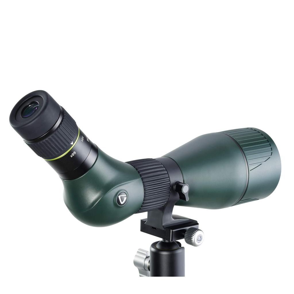 VANGUARD VEO HD 80A Angled Eyepiece Spotting Scope with ED Glass, 20-60x80mm, Waterproof/Anti-Fog
