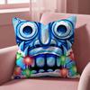 Temple Run Cushion Cover Multi-Scene Pillow Cover for Home & Car - Reversible, Soft & Durable for Daily Use