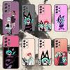 Anime P-Psychocuties Phone Case For Samsung S25,S24,S21,S22,S23,S30,Ultra,S20,Plus,Fe,Note,10,9,5G Black Cover