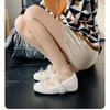 Mary Jane Shoes 3 Bows Cute Inner Height Increase Age Double CM Fluffy Shoes