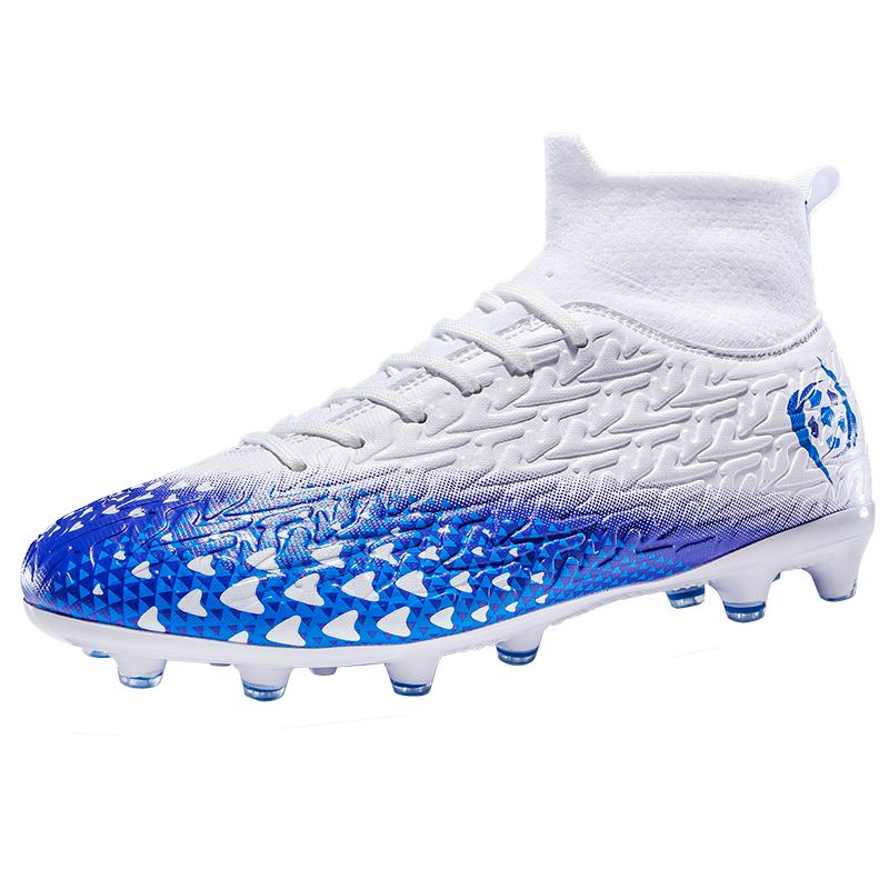 Men's Quality Football Boots Assassin Chuteira Campo TF Football Shoes Futsal Training High Cut Soccer Shoes Outdoor Sneaker