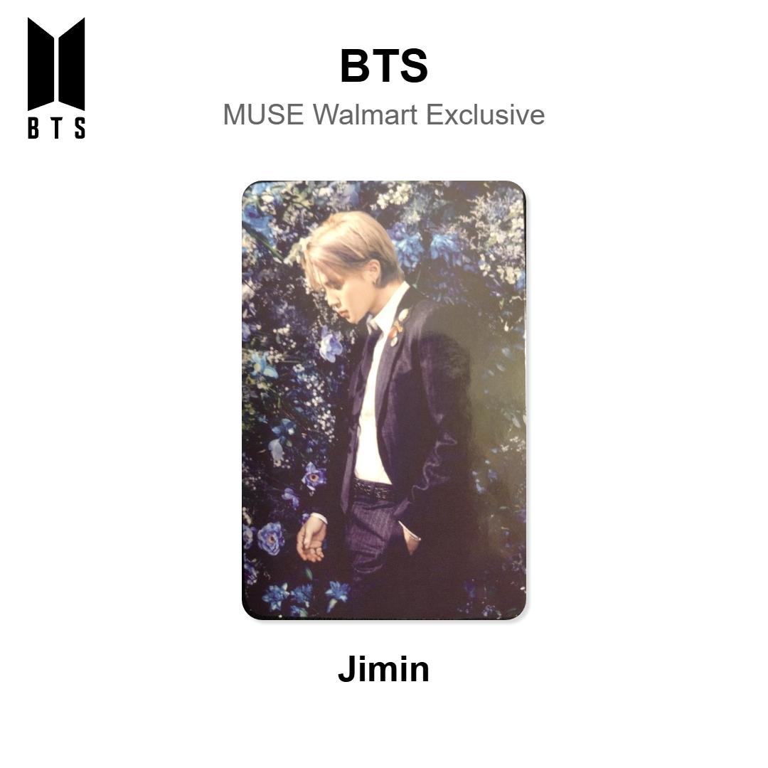 BTS MUSE Walmart Exclusive Official Photocard Jimin