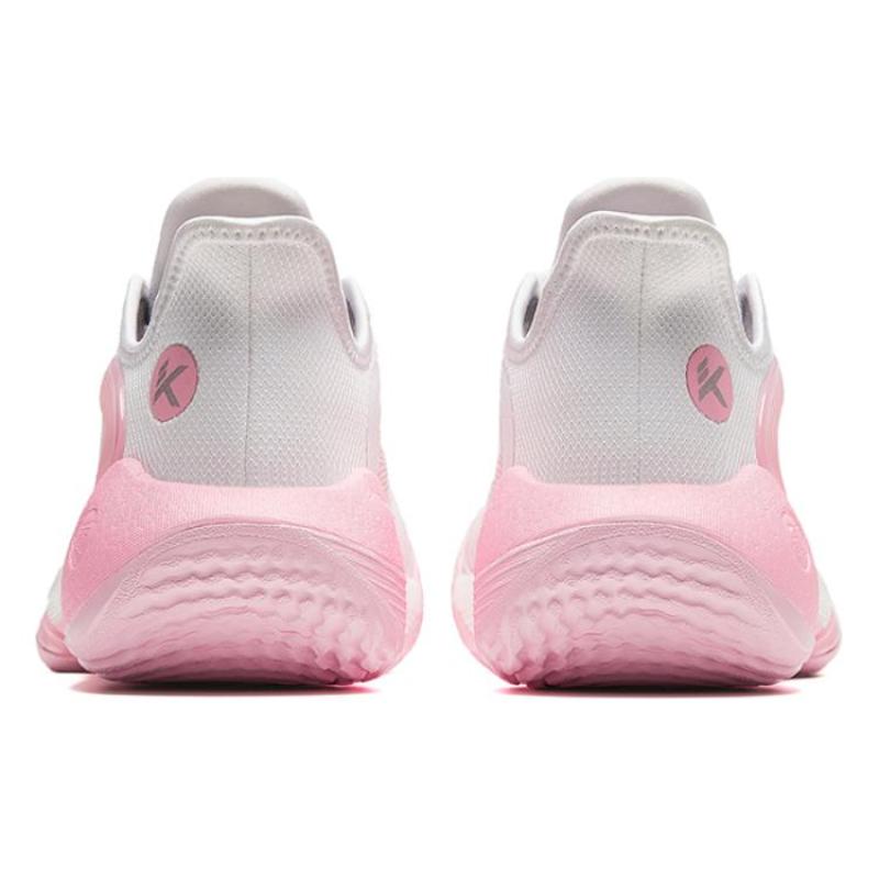 Anta Three Points Of Rain 2 Generations Shock Absorbers Slip Resistant Low Top Basketball Shoes Men's Pink Lake Sneakers 912511106S-2