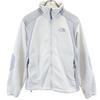 Outdoors Fleece Jacket S White X Gray Women Used
