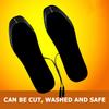 Winter Unisex Electric Foot Warmer USB Heated Shoe Insoles Electric Foot Outdoor Sports Thermal Shoe Pads Mat Accessories