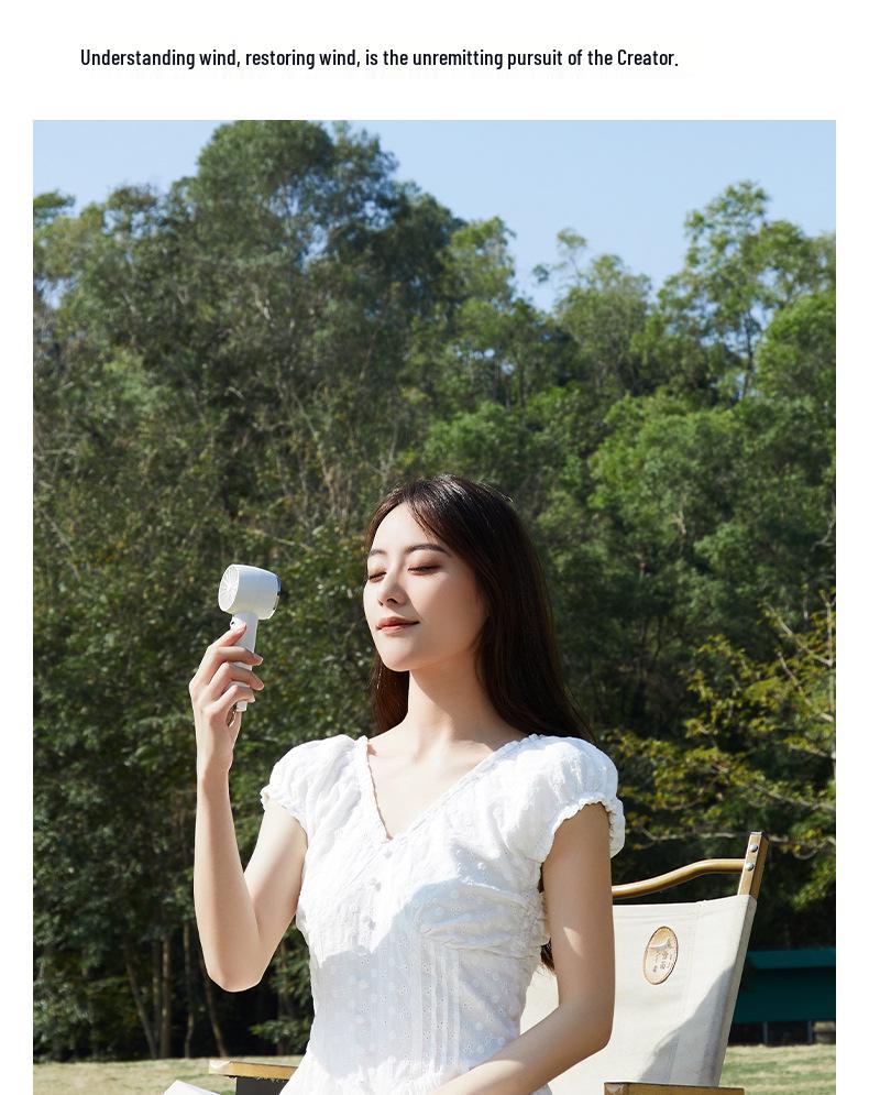 Portable USB-Charging Handheld Ice Pack Fan for Travel, Desktop, and Outdoor Use