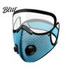 Lightweight Face Shield Cycling Mask with Eye Shield Breathing Valve