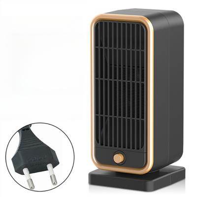 Energy Saving Vertical Fan Heater with PTC Element Three Speed Settings Overheat and Tilt Protection Safe Use In Home or Office