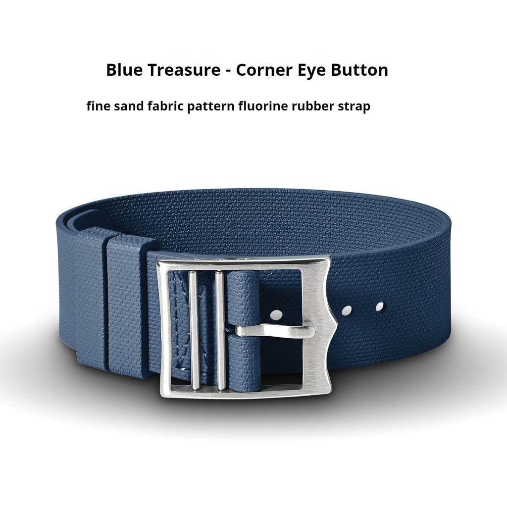 20mm 21mm 22mm FKM Universal Fluororubber Watch Strap For Tudor BlackBay Omega Seamaster IWC Longines Rolex Belt Watch Band