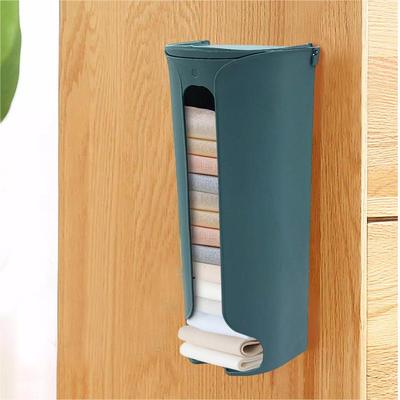 Underwear Storage Box Household Lazy Wall Garbage Bag Storage Box Wall Hanging Extractor Free Punching Sock Organizer Box